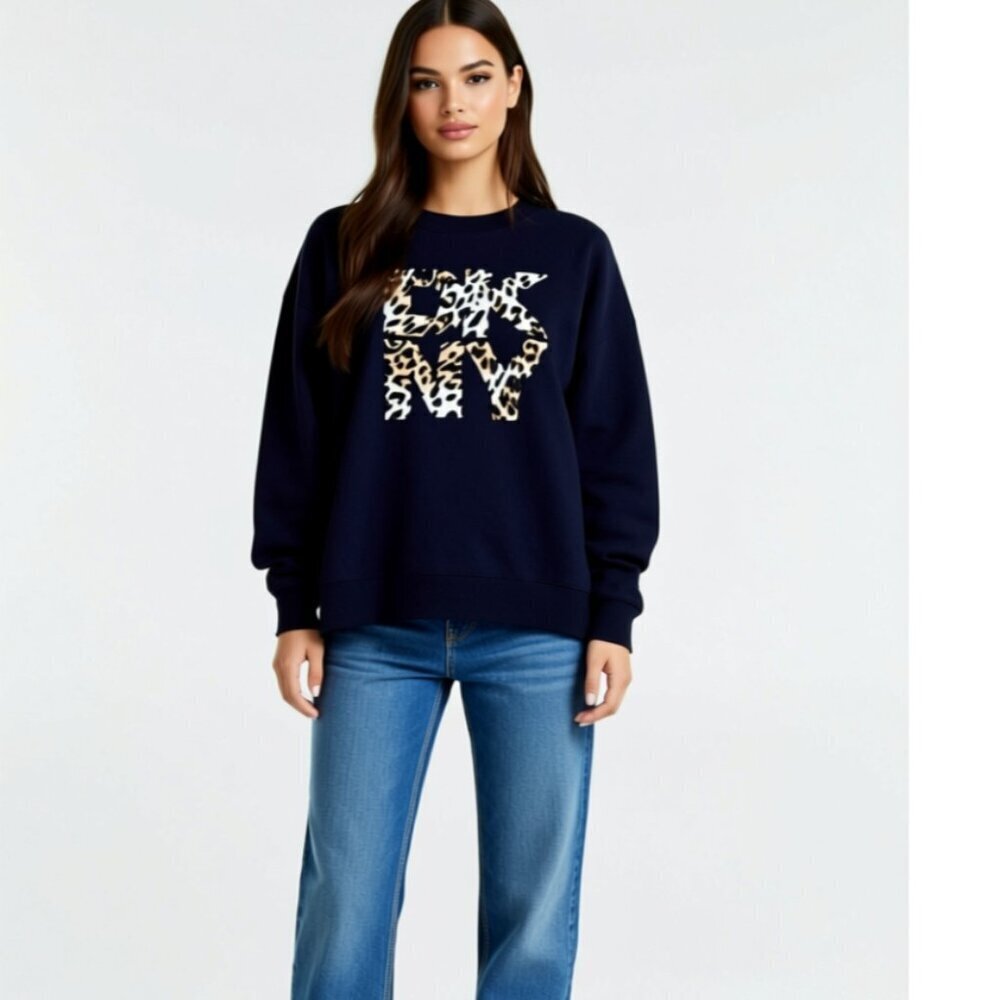 DKNY Black Sweatshirt Size S, NWT (B47)